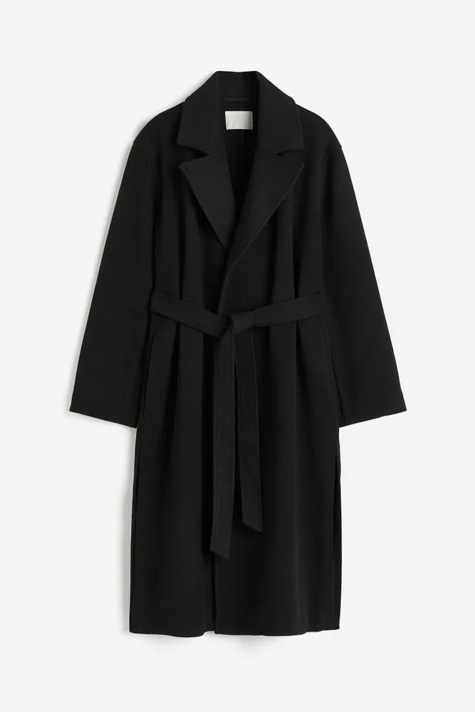 Tie Belt Coat