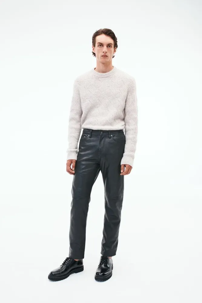 H&M, Pants & Jumpsuits, Hm Faux Leather Leggings