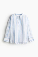 Linen Pullover Shirt