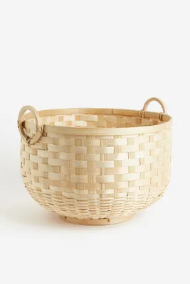 Large Bamboo Storage Basket