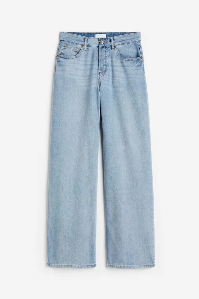 Wide Leg Low Jeans