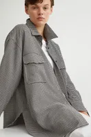 Oversized Twill Overshirt