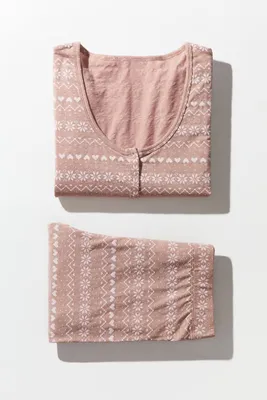 Ribbed Cotton Pajamas