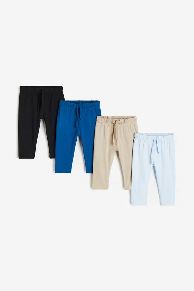 H&M 4-pack Cotton Jersey Leggings