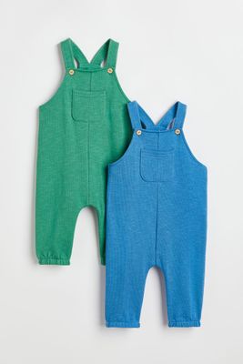 2-pack Cotton Overalls