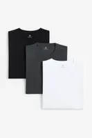 Lot de 3 T-shirts en jersey amincis