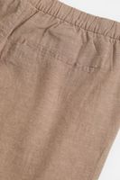 Regular Fit Linen-blend Pants