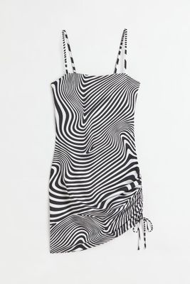 Draped Slip Dress