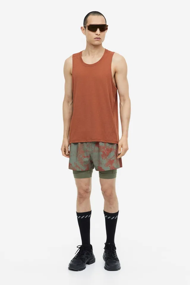 H&M DryMove™ Double-layer Running Shorts