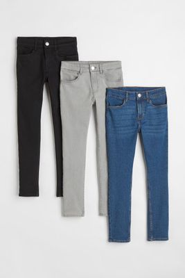 3-pack Jeans Skinny Fit
