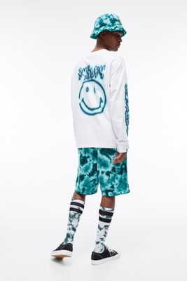 T-shirt à manches longues en jersey Relaxed Fit