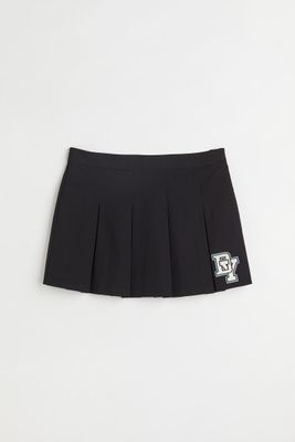 H&M+ Short Twill Skirt