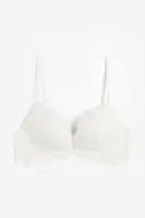 Soutien-gorge push-up en dentelle sans armatures