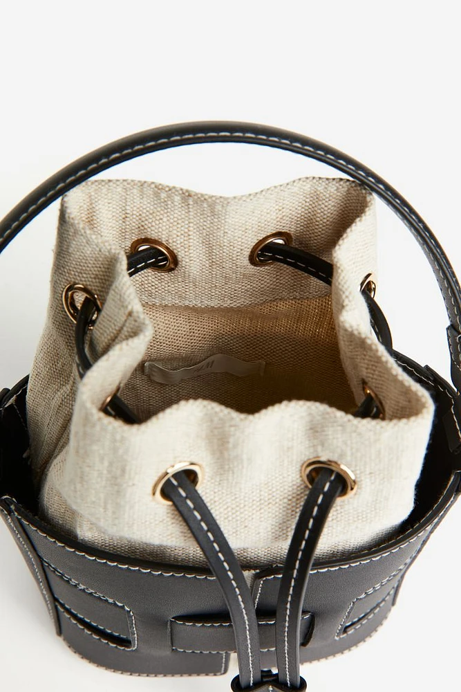 Crossbody Bucket Bag