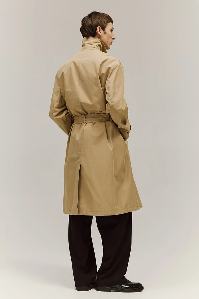 Oversized Fit Trench Coat