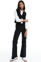Rib-knit Sweater Vest