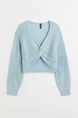 Knot-detail Knit Sweater