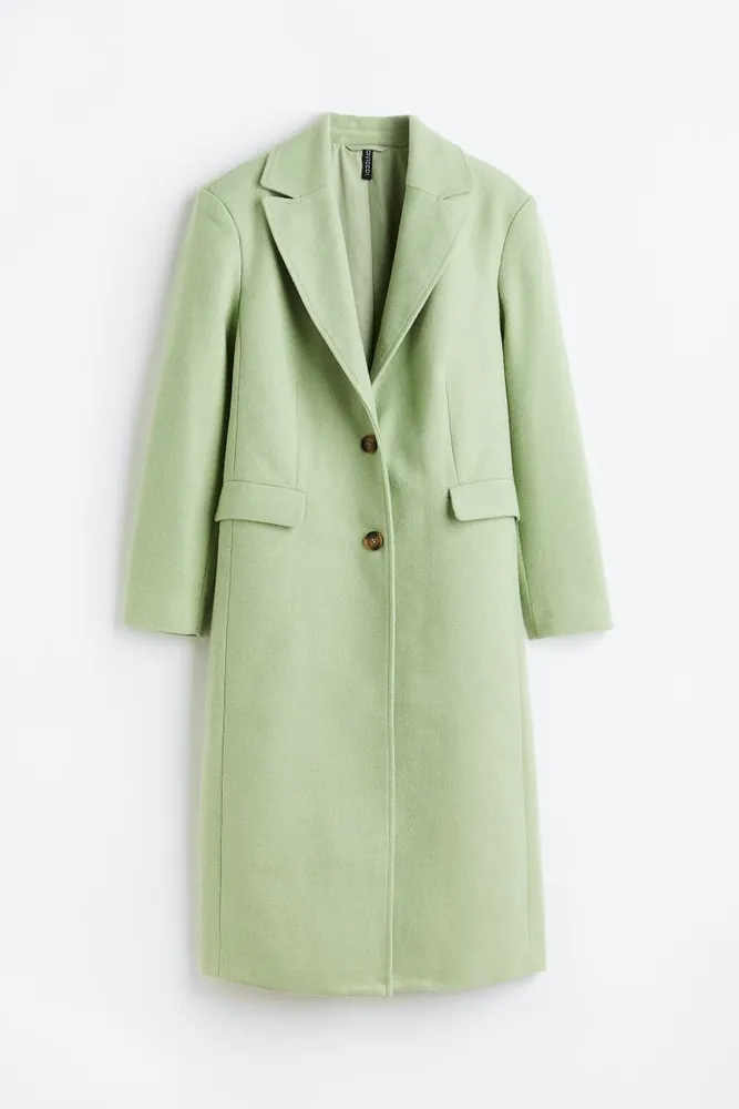 hm manteau vert