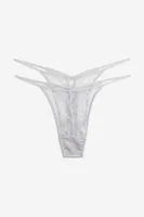 2-pack Lace Thong Briefs