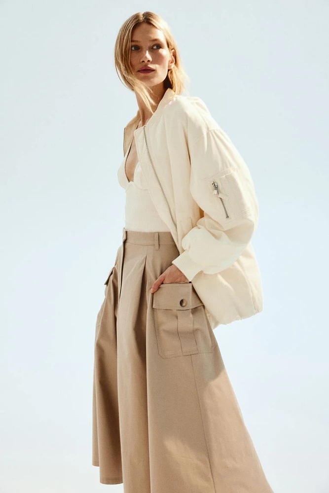 A-line Cargo Skirt