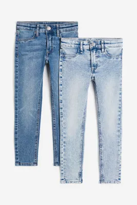 Lot de 2 jeans très extensible Taille Ajustée