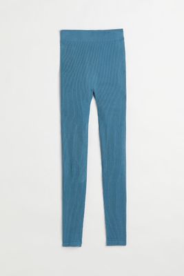 Seamless Ribbed Leggings