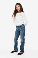 Straight Leg Low Jeans