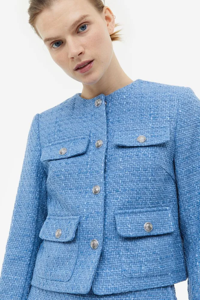 Textured-weave Jacket