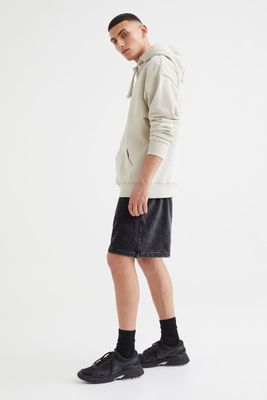 Relaxed Fit Knee-length Shorts