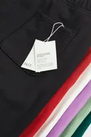 Relaxed Fit Cotton Jogger Shorts