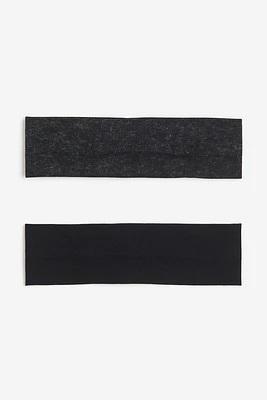 2-pack Jersey Headbands