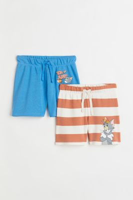 2-pack Printed Jersey Shorts