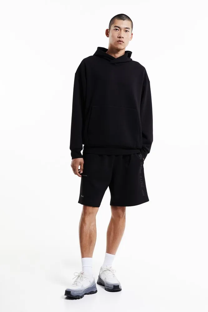 DryMove™ Sleeveless sports hoodie - Black - Men