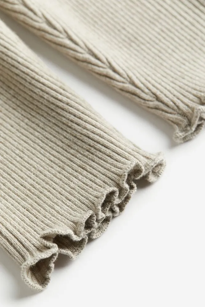 2-piece Rib-knit Set