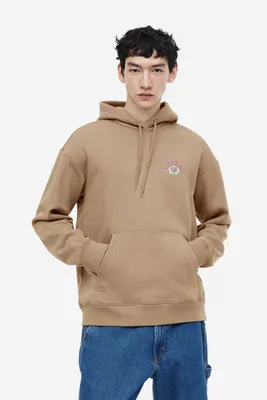 Hoodie imprimé Relaxed Fit