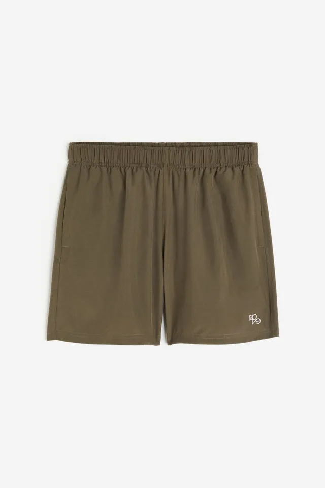 H&M DryMove™ Stretch Sports Shorts with Zipper Pockets