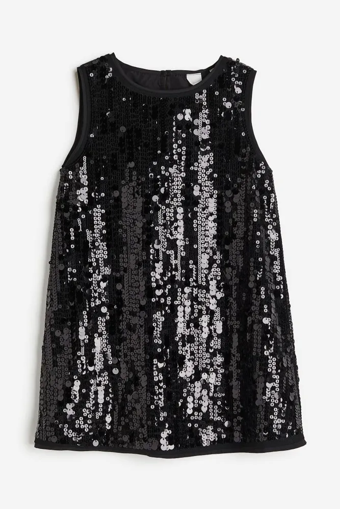 Sequined A-line Dress