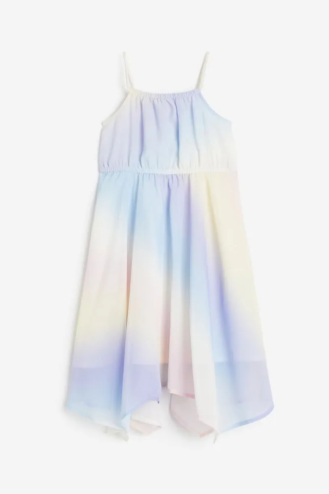 Asymmetric Chiffon Dress