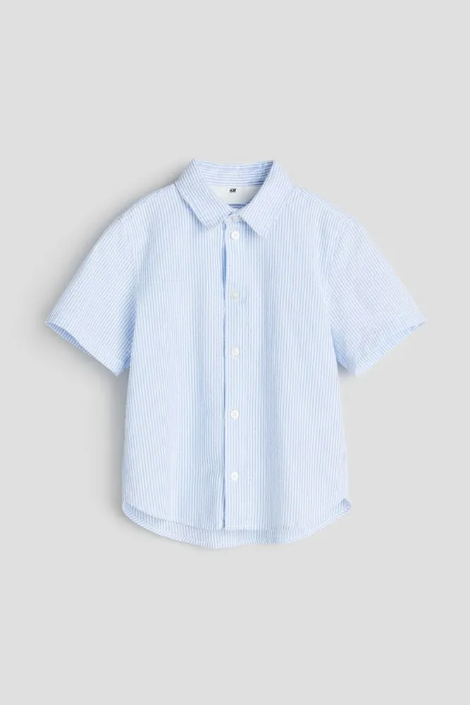 Camisa de manga corta en algodón