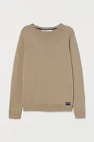 Fine-knit Cotton Sweater