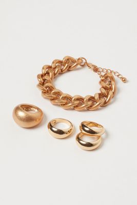 Bracelet and Rings
