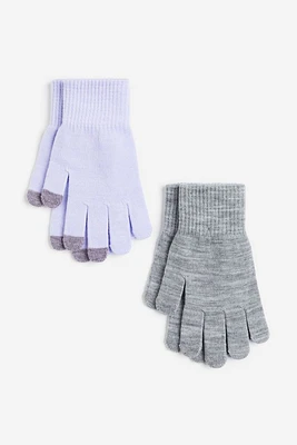 2-pack Touchscreen Gloves