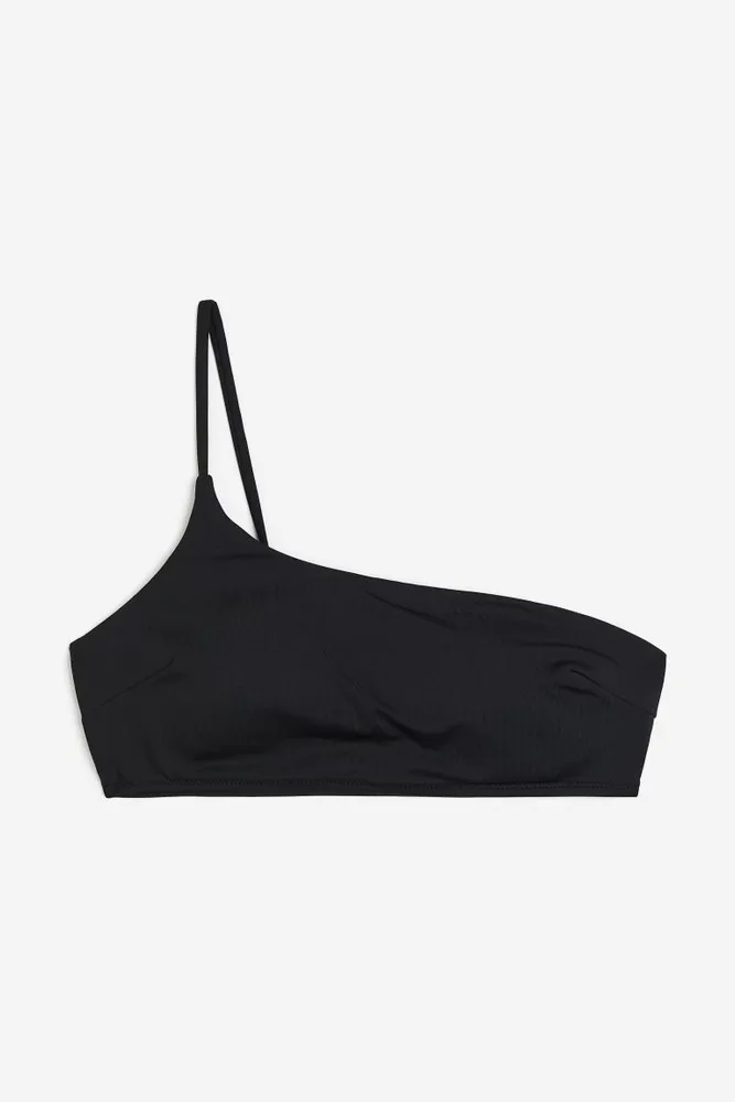 One-shoulder Padded Bikini Top