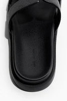 Leather Slides