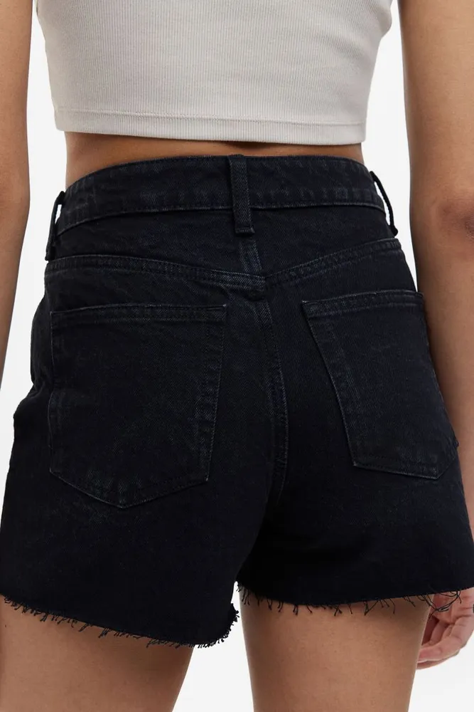 Short en jean Taille Haute