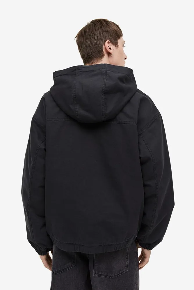 Loose Fit Hooded Jacket