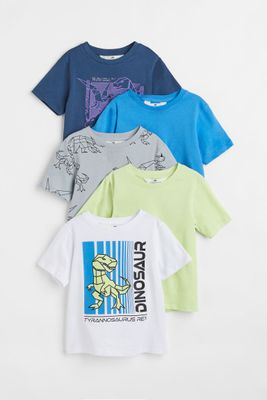 5-pack Cotton Jersey T-shirts