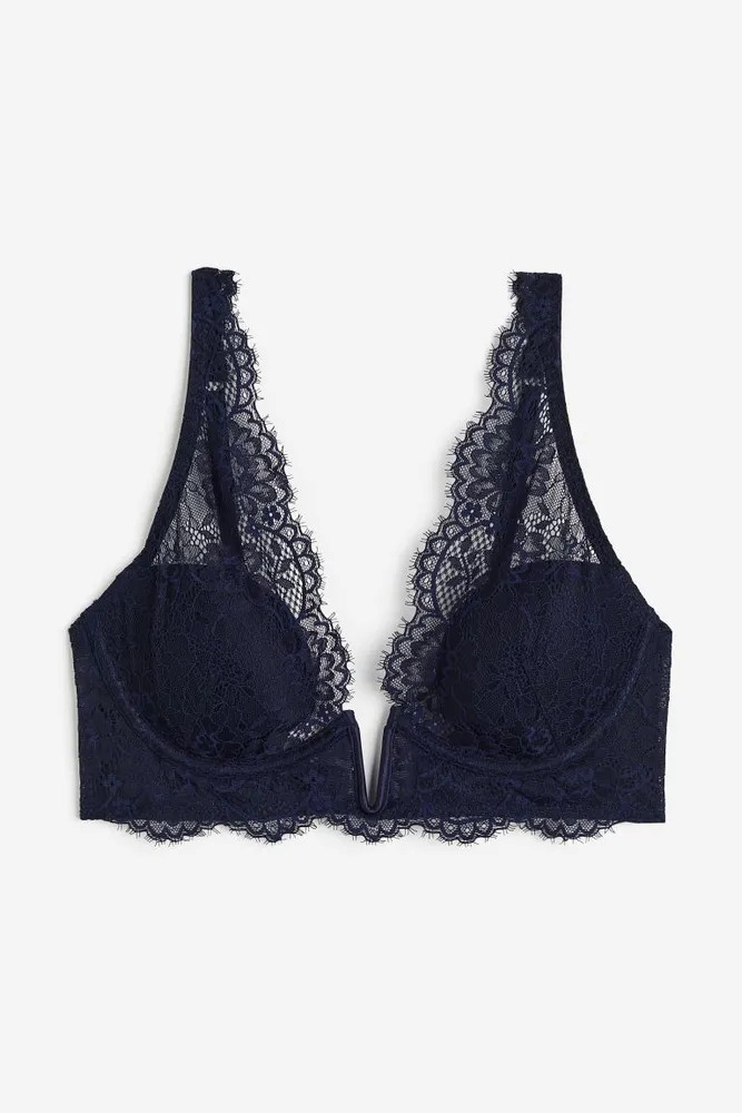 Padded Underwire Lace Bra