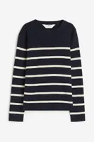 Fine-knit Cotton Sweater