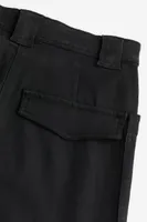 Lyocell-blend Cargo Pants